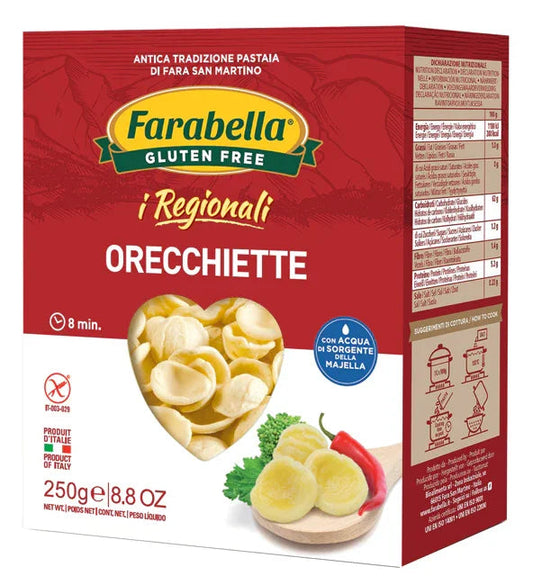 FARABELLA ORECCHIETTE I REGIONALI PASTA FRESCA STABILIZZATA 250 G - Farmaspeed