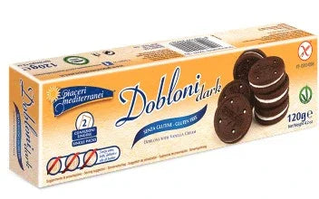 PIACERI MEDITERRANEI DOBLONI DARK 120 G - Farmaspeed