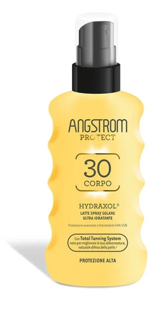 ANGSTROM PROTECT HYDRAXOL LATTE SPRAY SOLARE PROTEZIONE 30 175 ML - Farmaspeed