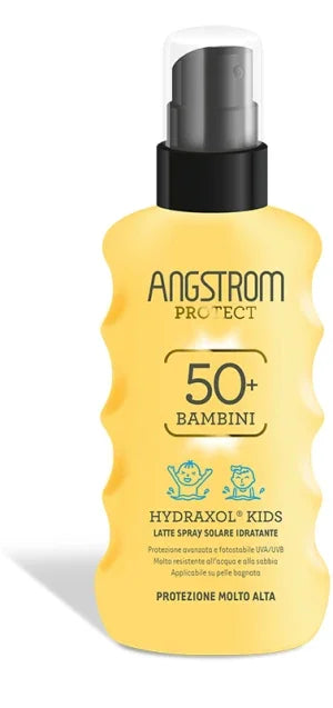 ANGSTROM PROTECT HYDRAXOL KIDS LATTE SPRAY SOLARE ULTRA PROTEZIONE 50+ 175 ML - Farmaspeed
