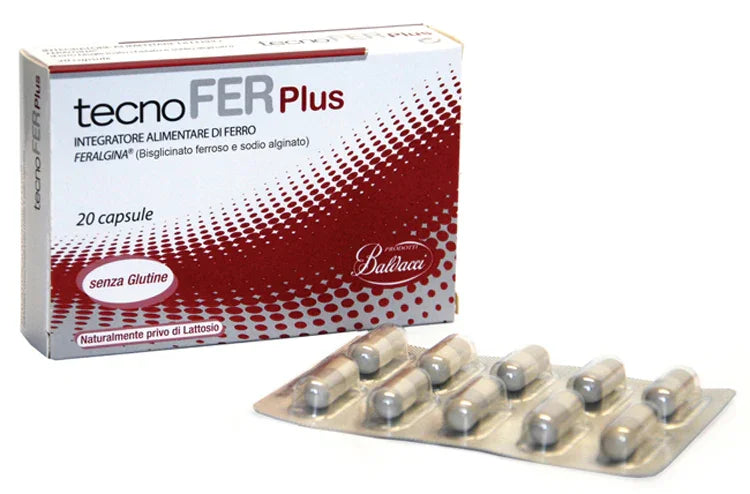 TECNOFER PLUS 20 CAPSULE - Farmaspeed