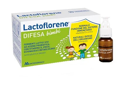 LACTOFLORENE DIFESA BAMBINI 10 FLACONI 100 ML - Farmaspeed
