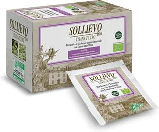 SOLLIEVO TISANA BIO 20 FILTRI DA 2,2 G - Farmaspeed