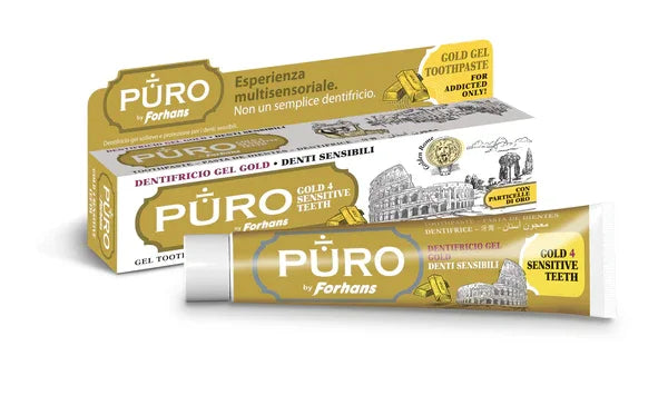 FORHANS GOLD4WHITE DENTIFRICIO 75 ML - Farmaspeed