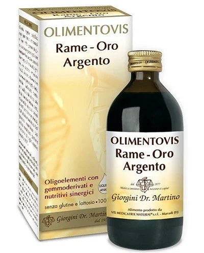 RAME ORO ARGENTO OLIMENTOVIS 200 ML - Farmaspeed