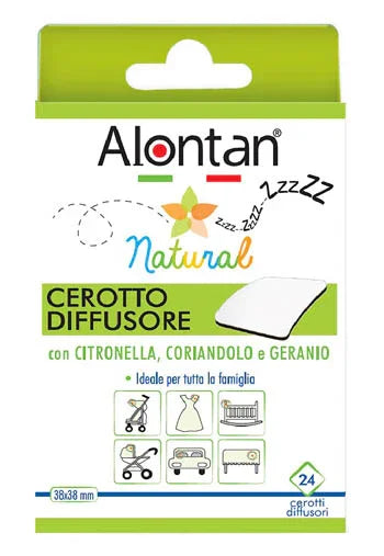ALONTAN NATURAL CEROTTO ANTIZANZARA ADESIVO 21 PEZZI - Farmaspeed