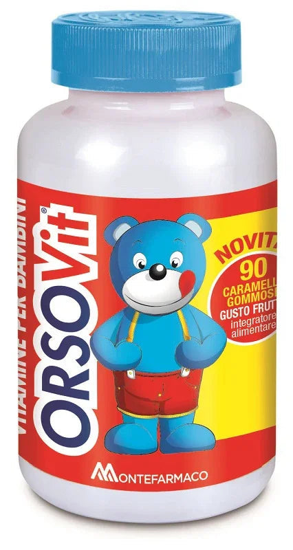 ORSOVIT CARAMELLE GOMMOSE 90 PEZZI - Farmaspeed