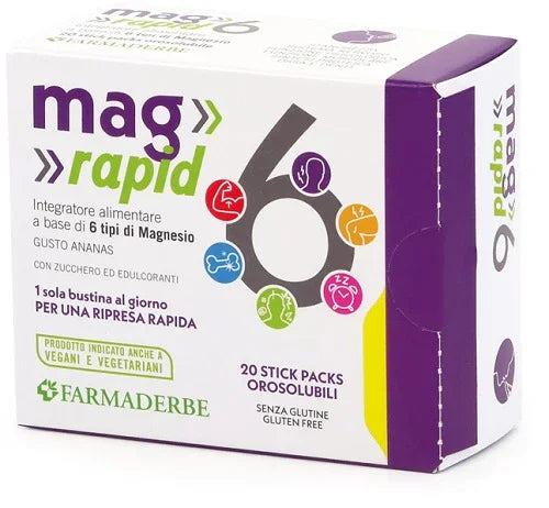 MAG 6 RAPID 20 STICK DA 1,5 G - Farmaspeed