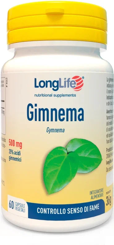 LONGLIFE GIMNEMA 60 CAPSULE VEGETALI - Farmaspeed
