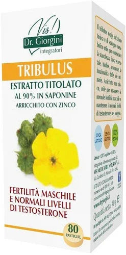 TRIBULUS ESTRATTO TITOLATO 80 PASTIGLIE - Farmaspeed