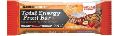 TOTAL ENERGY FRUIT BAR CRANBERRY & NUTS 35 G - Farmaspeed