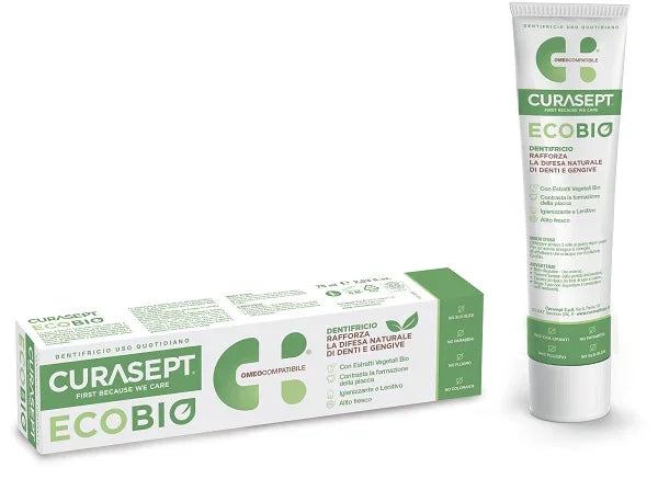 CURASEPT PHARMADENT ECOBIO DENTIFRICIO 75 ML - Farmaspeed