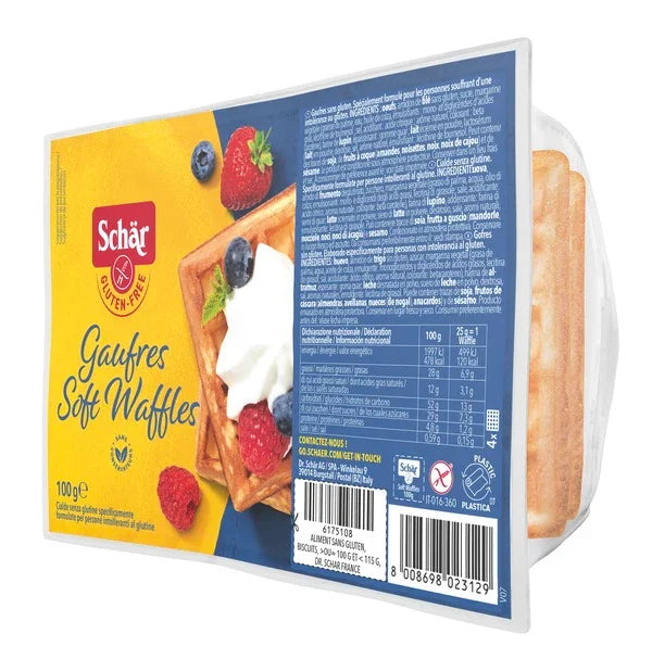 SCHAR GAUFRE SOFT WAFFLES 100 G - Farmaspeed