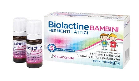 BIOLACTINE BAMBINI 10 FLACONCINI 8 ML - Farmaspeed