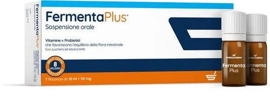FERMENTA PLUS FERMENTI LATTICI 7 FLACONCINI DA 10 ML - Farmaspeed