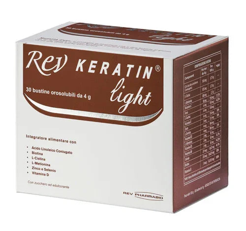 REV KERATIN LIGHT 30 BUSTE 120 G - Farmaspeed