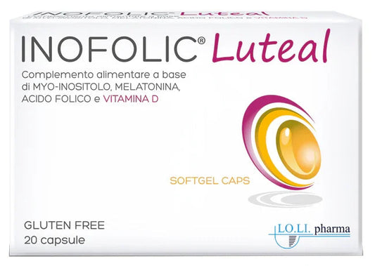 INOFOLIC LUTEAL 20 CAPSULE MOLLI - Farmaspeed