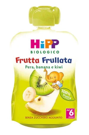 HIPP BIO FRUTTA FRULLATA PERA BANANA KIWI 90 G - Farmaspeed