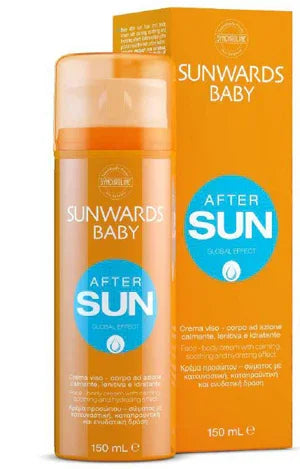 SUNWARDS BABY AFTER SUN FACE E BODY CREAM 150 ML - Farmaspeed
