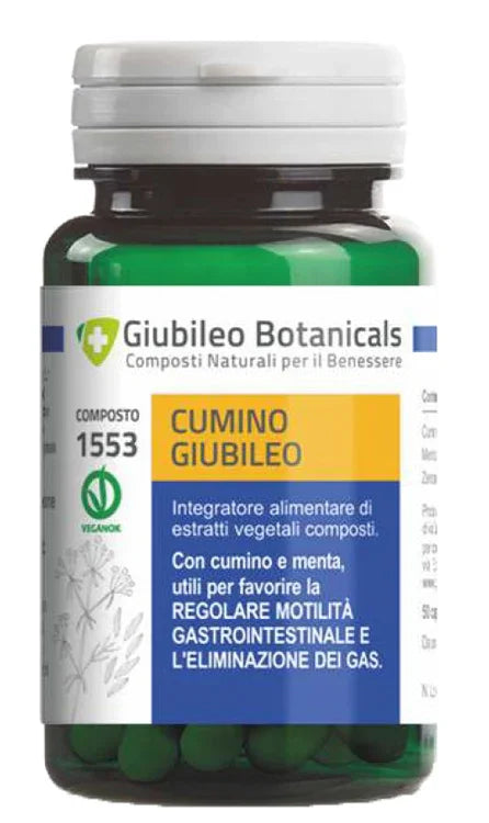 GIUBILEO BOTANICALS CUMINO 50 CAPSULE - Farmaspeed