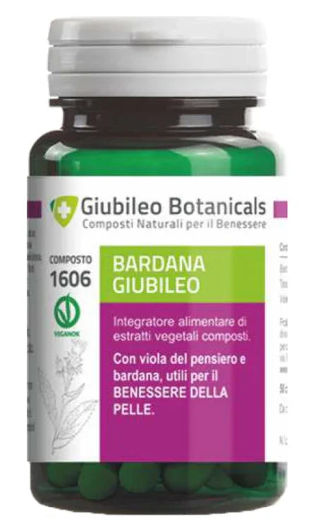 GIUBILEO BOTANICALS BARDANA 50 CAPSULE - Farmaspeed
