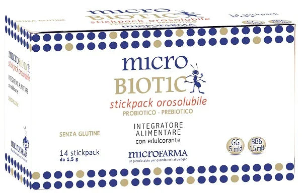 MICROBIOTIC STICK PACK 14 BUSTINE - Farmaspeed
