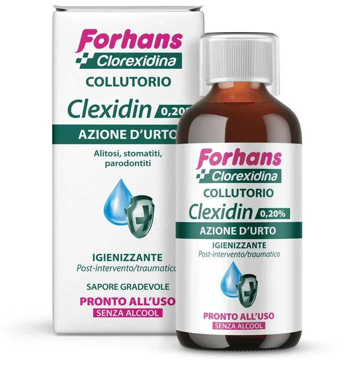 FORHANS CLEXIDIN 0,20 SENZA ALCOOL 200 ML - Farmaspeed