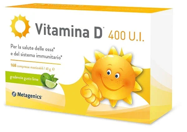 VITAMINA D 400 UI 168 COMPRESSE - Farmaspeed