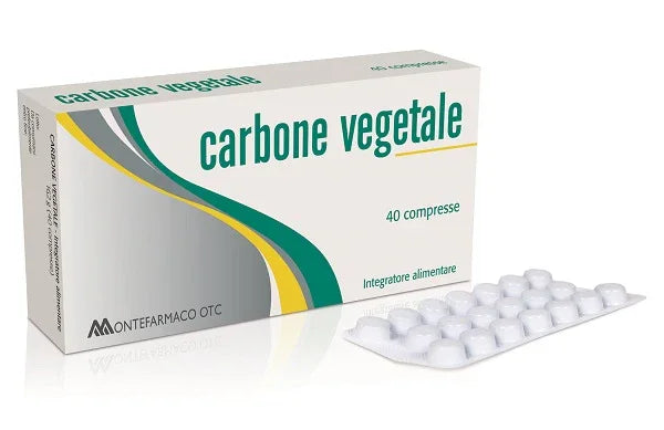 CARBONE VEGETALE 40 COMPRESSE - Farmaspeed