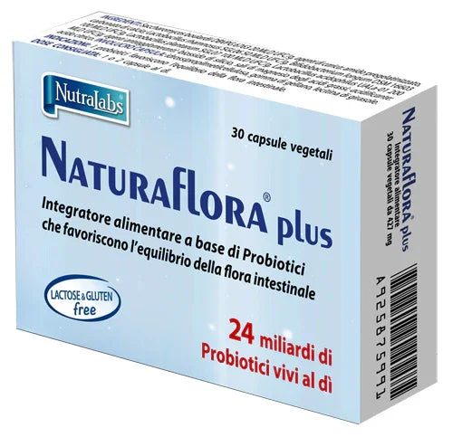 NATURAFLORA PLUS 30 CAPSULE VEGETALI - Farmaspeed