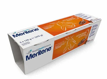 MERITENE CREMA CIOCCOLATO 3 VASETTI X 125 G - Farmaspeed