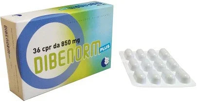 DIBENORM PLUS 36 COMPRESSE 850 MG - Farmaspeed