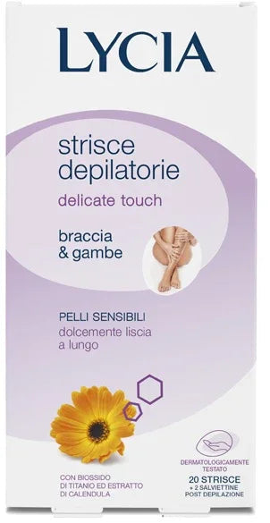 LYCIA 20 STRISCE BRACCIA/GAMBE PELLI DELICATE 12 PEZZI - Farmaspeed