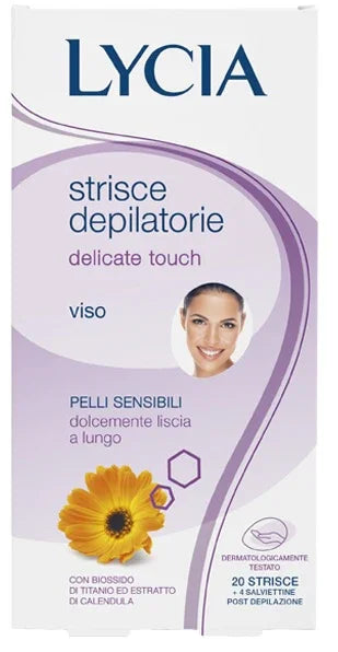 LYCIA 20 STRISCE VISO DELICATE 12 PEZZI - Farmaspeed