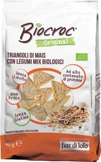 BIOCROC TRIANGOLI DI LEGUMI 40 G - Farmaspeed