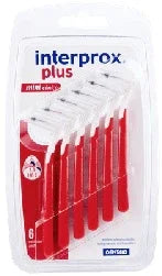 INTERPROX PLUS MINICONICO ROSSO 6 PEZZI - Farmaspeed