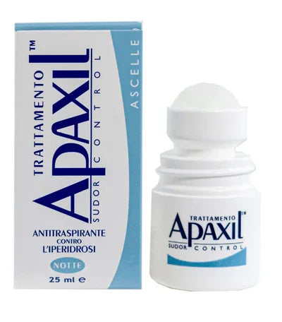 APAXIL SUDOR CONTROL ASCELLE NOTTE 25 ML - Farmaspeed