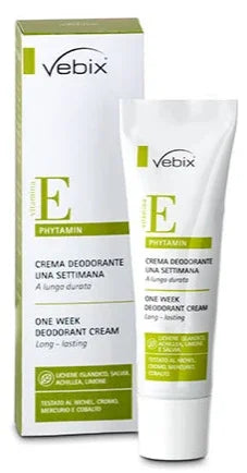 VEBIX PHYTAMIN CREMA DEODORANTE 1 SETTIMANA 25 ML - Farmaspeed