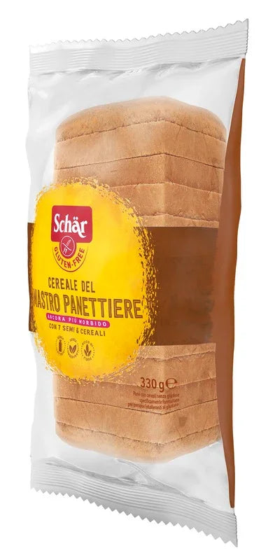 SCHAR CEREALE DEL MASTRO PANETTIERE PANE CON CEREALI SENZA LATTOSIO 330 G - Farmaspeed