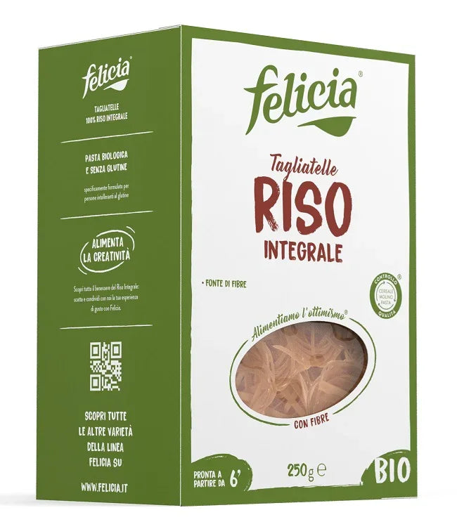 FELICIA TAGLIATELLE RISO INTEGRALE 250 G - Farmaspeed