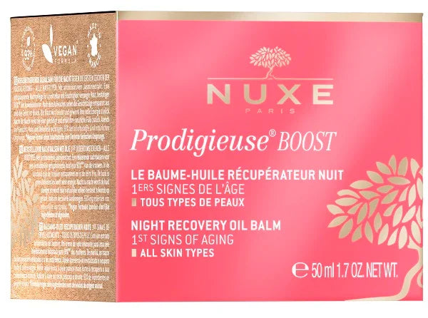 NUXE PRODIGIEUSE BOOST BALSAMO OLIO RIPARATORE NOTTE 50 ML - Farmaspeed
