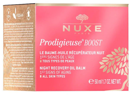 NUXE PRODIGIEUSE BOOST BALSAMO OLIO RIPARATORE NOTTE 50 ML - Farmaspeed