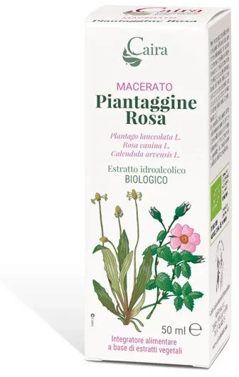 CAIRA PIANTAGGINE ROSA MACERATO IDROALCOLICO GOCCE 50 ML - Farmaspeed