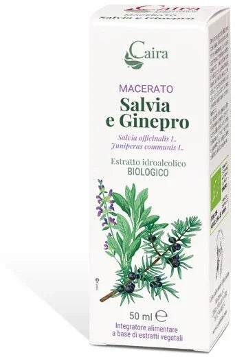 CAIRA SALVIA E GINEPRO MACERATO IDROALCOLICO BIO GOCCE 50 ML - Farmaspeed