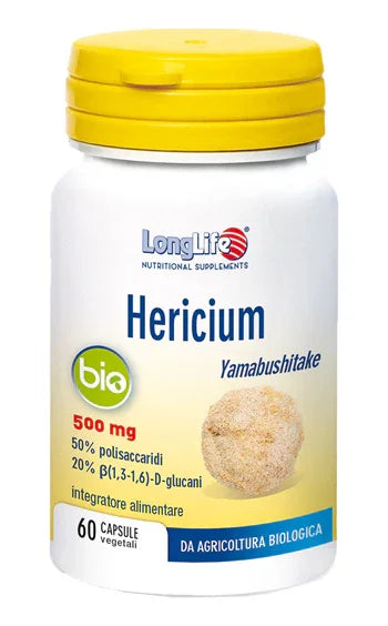LONGLIFE HERICIUM BIO 60 CAPSULE VEGETALI - Farmaspeed