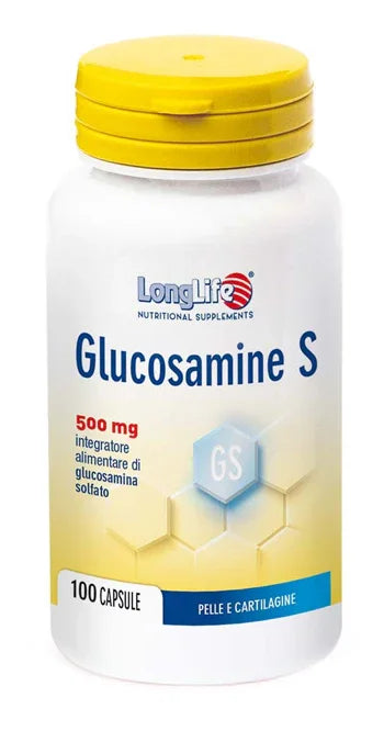 LONGLIFE GLUCOSAMINE S 100 CAPSULE DI GELATINA - Farmaspeed