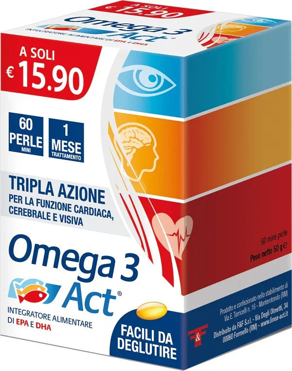 OMEGA 3 ACT 540MG 60 PERLE MINI - Farmaspeed