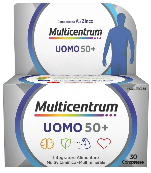 MULTICENTRUM UOMO 50+ 30 COMPRESSE - Farmaspeed