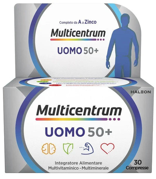 MULTICENTRUM UOMO 50+ 30 COMPRESSE - Farmaspeed