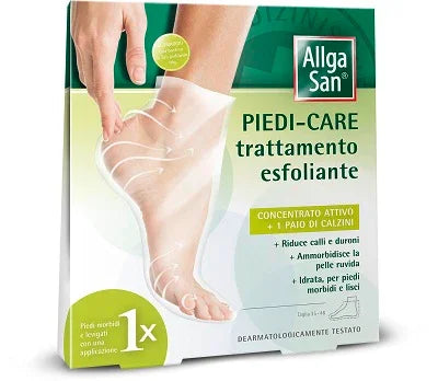 ALLGASAN PIEDI CARE TRATTAMENTO ESFOLIANTE 2 BUSTE MONODOSE - Farmaspeed